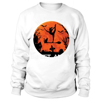 Namastay 6 Feet Away Funny Halloween Sweatshirt