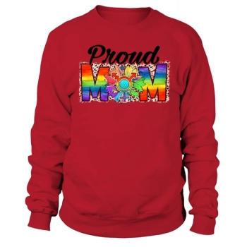 Proud Mom LGBT Sunflower Sweatshirt