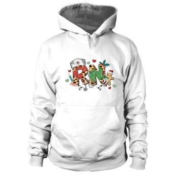 RN Nurse Christmas Hoodies