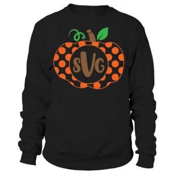 Pumpkin Monogram (10) Sweatshirt