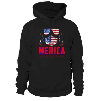 Merica 4th July Independence Day Hoodies