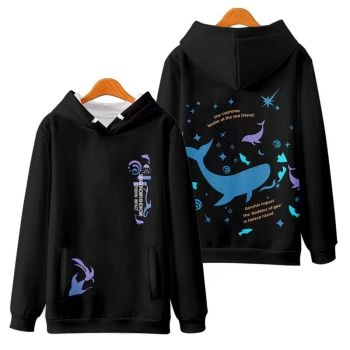 Versatile Genshin Impact Sangonomiya Kokomi Anime Hoodie