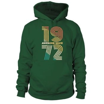 Vintage 1972 - 50 Years Old - 50th Birthday Gift Hoodies