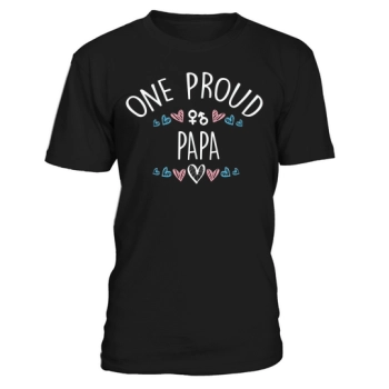 One Pround Papa Trans Pride