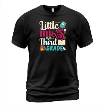 Children Little Miss Third Grade Back To School