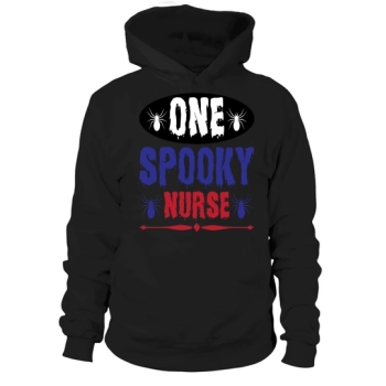 Halloween One Spooky Nurse Hoodies