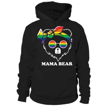 LGBT Mama Bear Gay Pride Hoodies