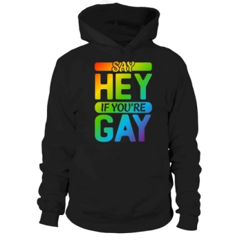 Say Hey If Youre Gay LGBT Hoodies