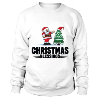 Christmas Blessings Christmas Tree Sweatshirt