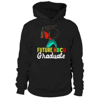 Future HBCU Graduate History Black College Youth Kids Hoodies