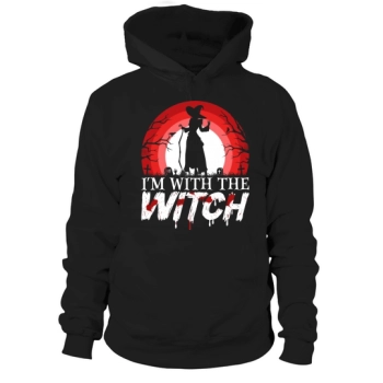 Im With The Witch Happy Halloween 2022 Hoodies
