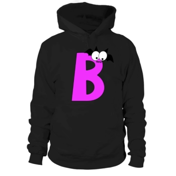 Halloween Alphabet Clipart B Hoodies