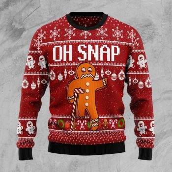 Oh Snap Ugly Christmas Sweater
