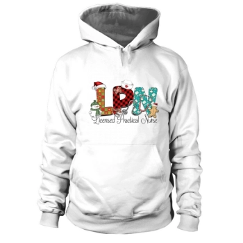 LPN Nurse Christmas Licensed Practical Nurse Hoodies