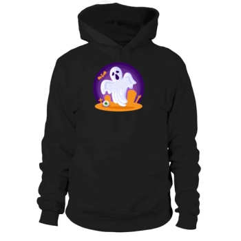 Halloween Ghost By Barsrsind Hoodies