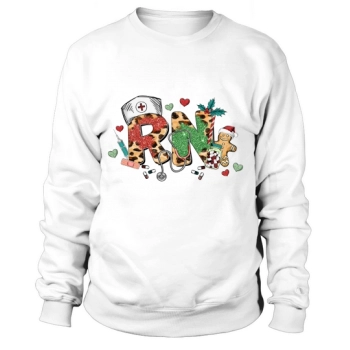 RN Nurse Christmas Sweatshirt