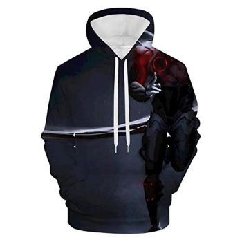 Overwatch Hoodie &#8211; Genji 3D Print Hooded Pullover Sweatshirt