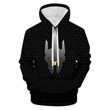 Overwatch Hoodie &#8211; Reinhardt 3D Print Hooded Pullover Sweatshirt