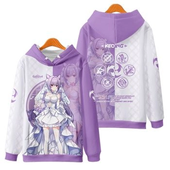 Elegant Genshin Impact Keqing Hoodie