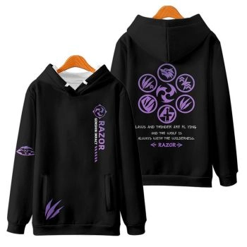 Temperament Genshin Impact Razor Anime Hoodie