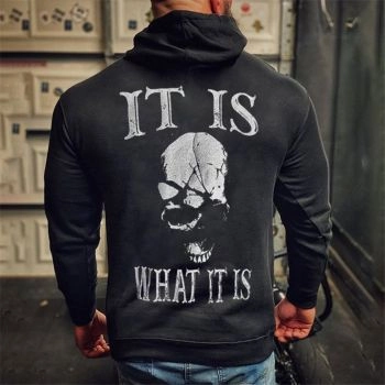 Classical And Elegance Black Alphabet Pattern Alphabet Hoodie