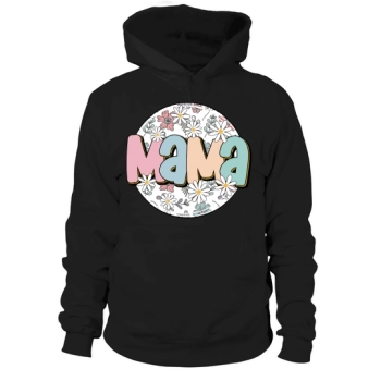 Mama Colorful Floral Mother's Day Hoodies