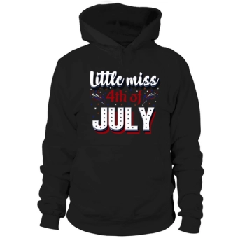 Little Miss 4th Of July Hoodies
