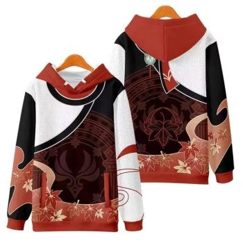 Retro Genshin Impact Kaedehara Kazuha Hoodie