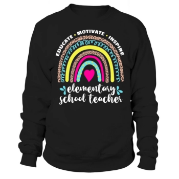 Educate Motivate Inspire Elementary School Sweatshirt