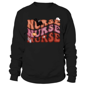 Halloween Nurse Nurse Nurse Nurse Nurse Sweatshirt