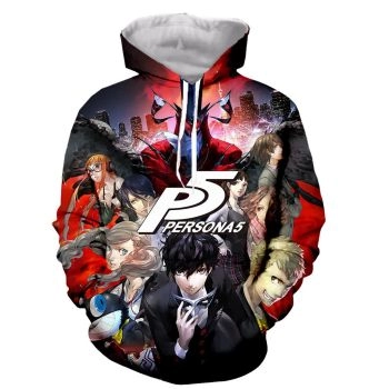 Persona 5 Fashion 3D Printed Hoodies Pullover