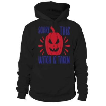 Halloween Sorry This Witch Is Taken Hoodies