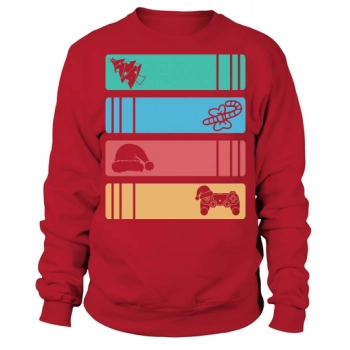 Gaming Christmas Gamer Retro Sweatshirt