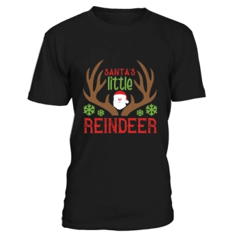 Merry Christmas Santas little reindeer christmas shirt
