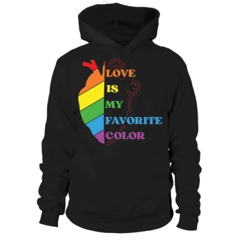 Love Is My Favorite Color Hoodies