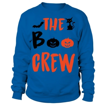 The Boo Crew Pumpkin Halloween Sweatshirt