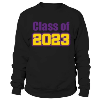 Class of 2023 Purple Gold Sweatshirt