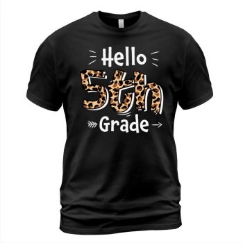 Hello 5th Grade Back To School