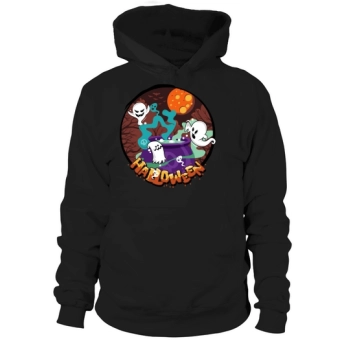 Halloween Ghosts Making Magic Potion Hoodies