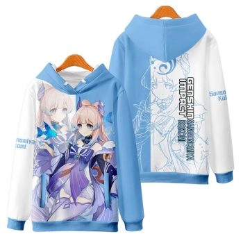 Classic Genshin Impact Sangonomiya Kokomi Anime Hoodie