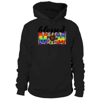 Blessed Mother LGBT Sunflower Hoodies