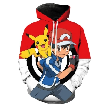 Pokemon 3D printed Hoodies &#8211; Fashion Sweatshirts