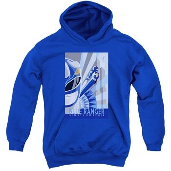 Power Rangers Hoodie &#8211; Blue Ranger Deco Pullover Sweatshirts