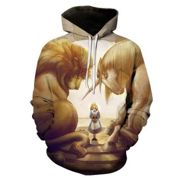 Alice in Wonderland 3D Sweatshirt Hoodie Pullover