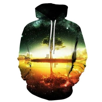 Sunset 3D Sweatshirt, Hoodie, Pullover
