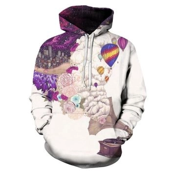 Psyche's Art 3D Sweatshirt Hoodie Pullover