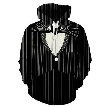 Bat Tuxedo 3D Sweatshirt Hoodie Pullover