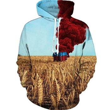 PUBG Hoodies &#8211; 3D Print Game Playerunknown&#8217;s Battlegrounds Supply Crate Pullover with Pockets