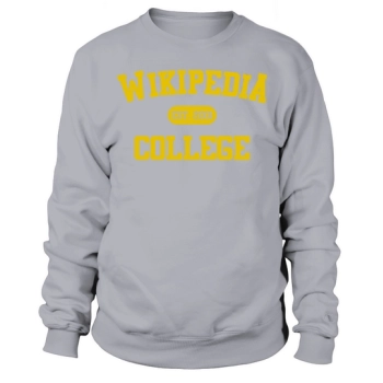 WIKIPEDIA COLLEGE Sweatshirt