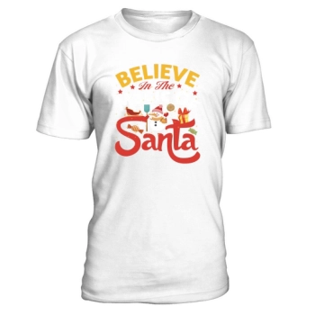 Believe in the Magic Santa Happy Christmas